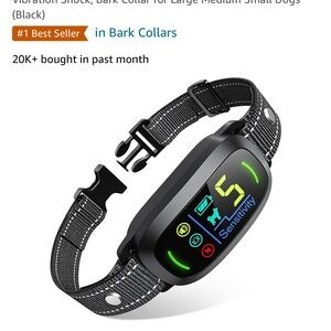 Smart dog bark control collar. Never used.